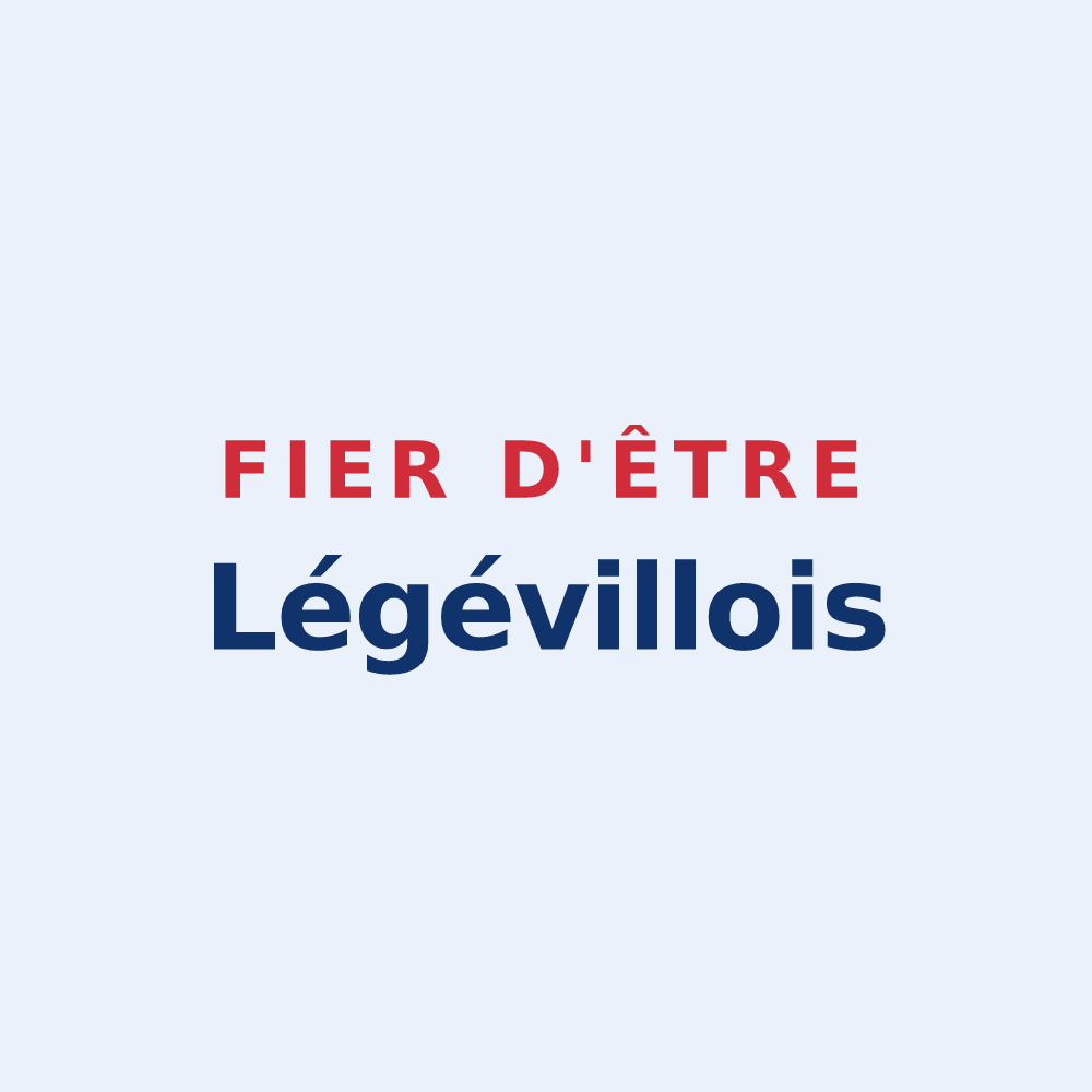 Sticker « Fier d'être Légévillois » — design pour Légéville-et-Bonfays