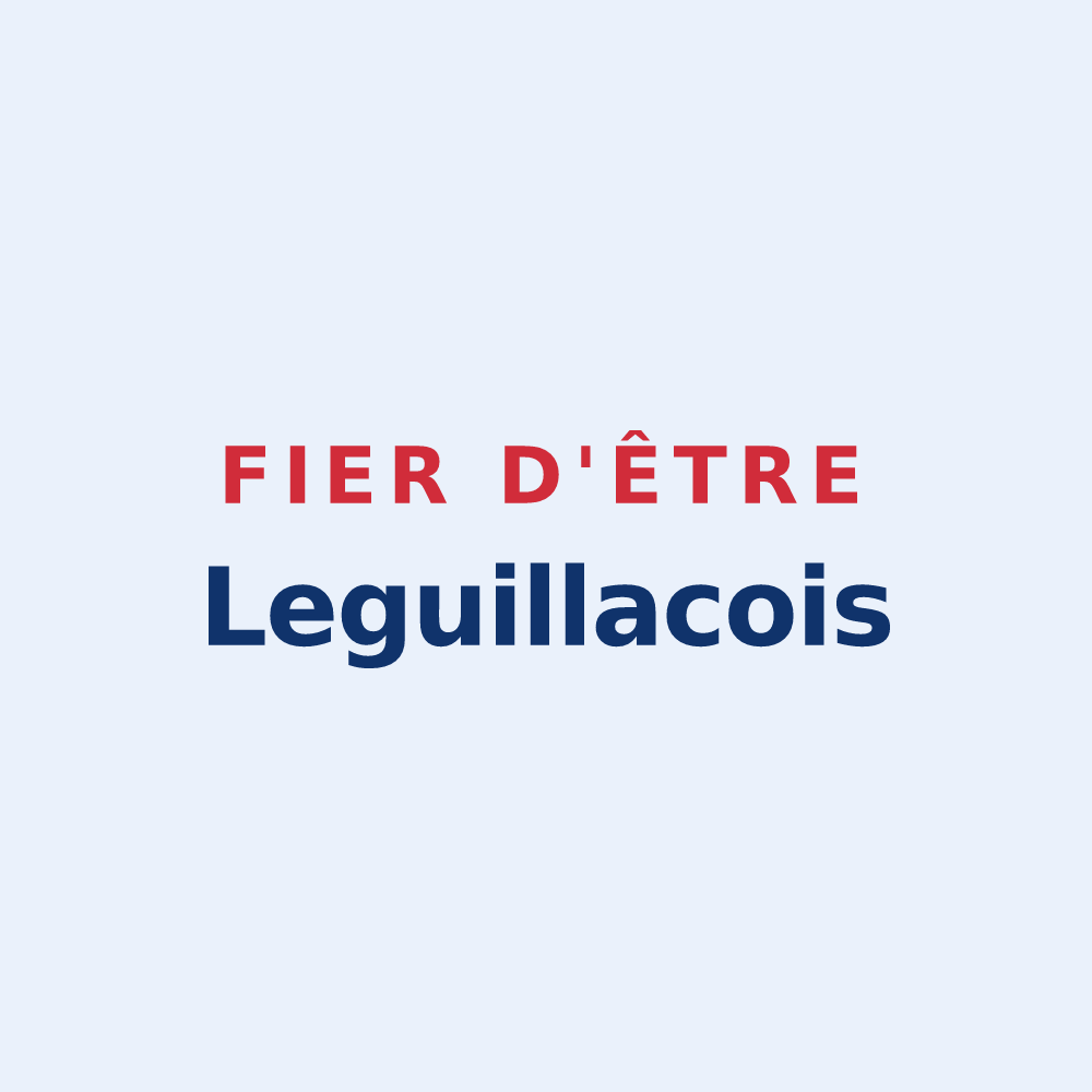 Sticker « Fier d'être Leguillacois » — design pour Léguillac-de-l'Auche