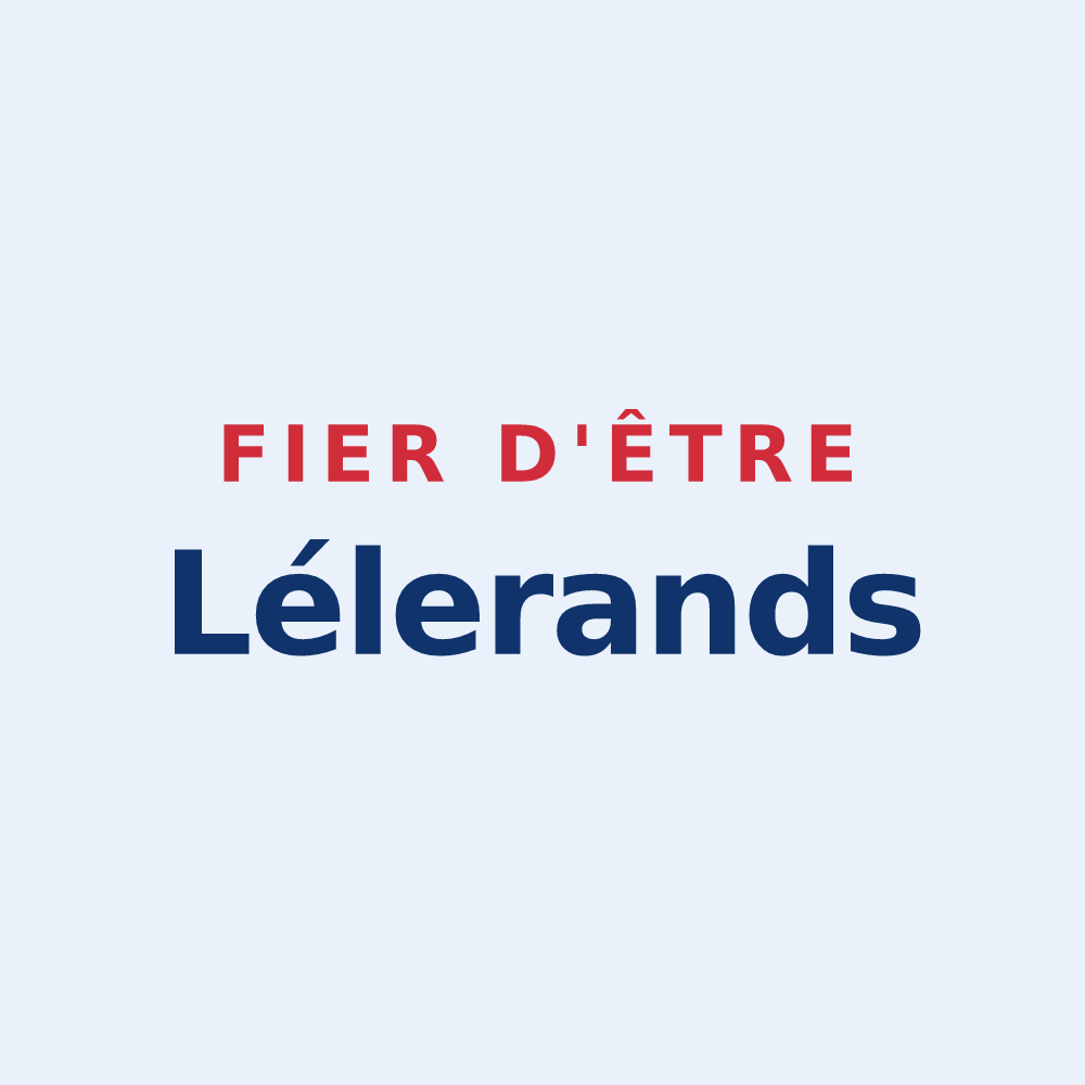 Sticker « Fier d'être Lélerands » — design pour Lélex