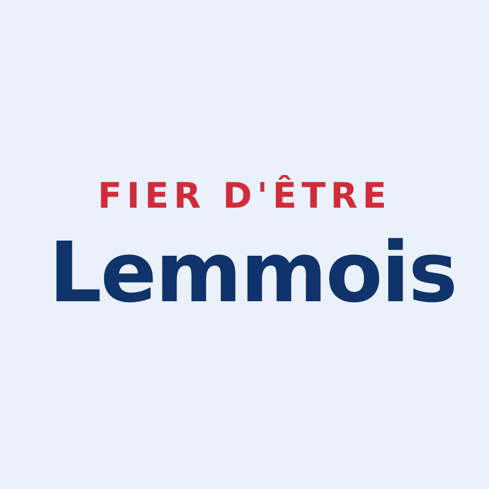 Sticker « Fier d'être Lemmois » — design pour Lemmes