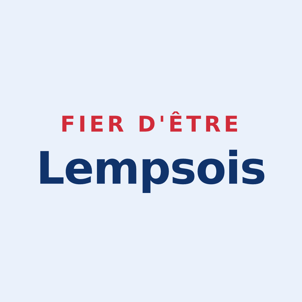 Sticker « Fier d'être Lempsois » — design pour Lemps