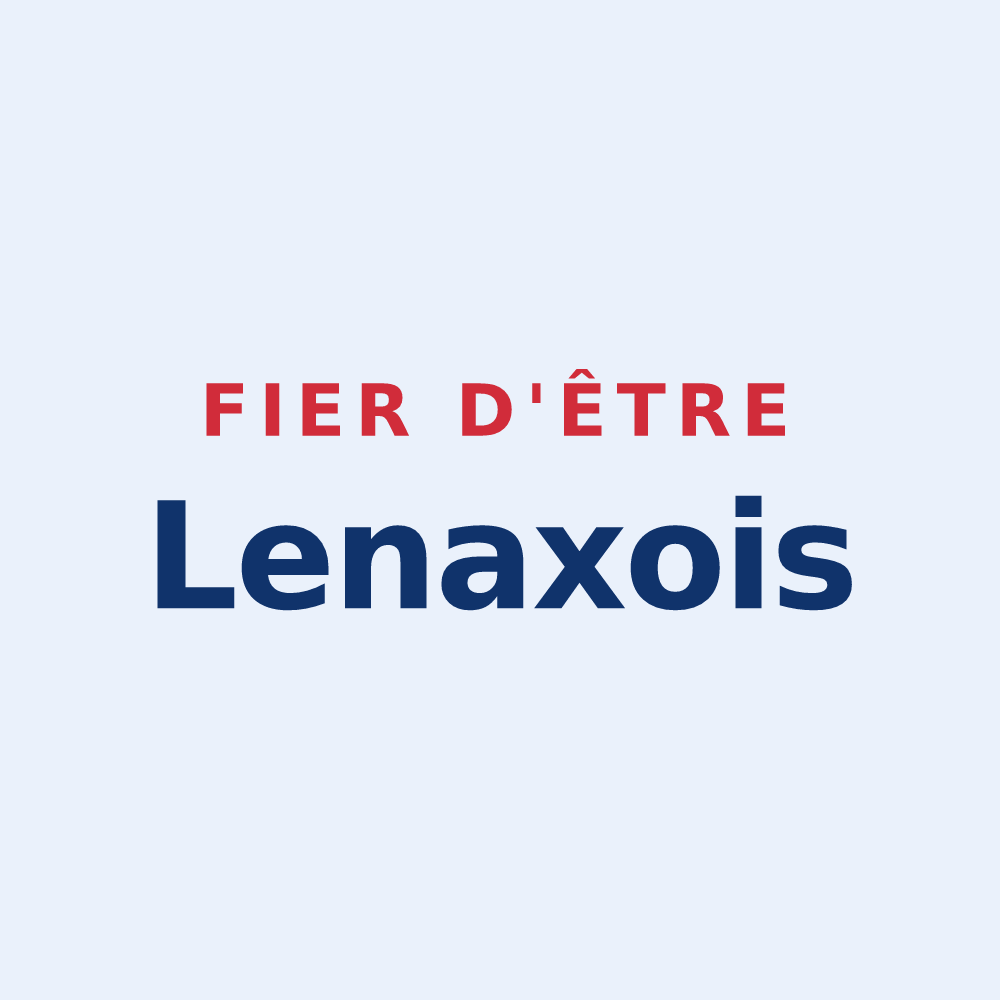 Sticker « Fier d'être Lenaxois » — design pour Lenax