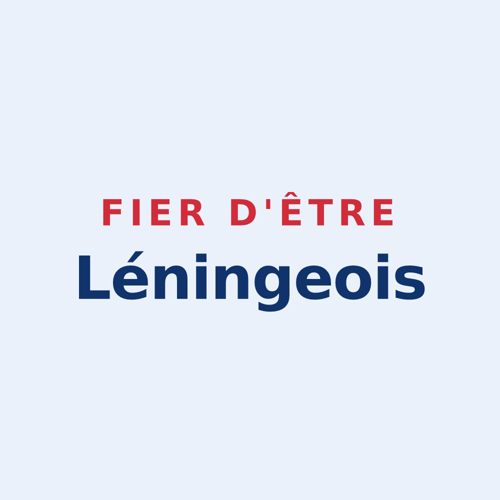 Sticker « Fier d'être Léningeois » — design pour Léning