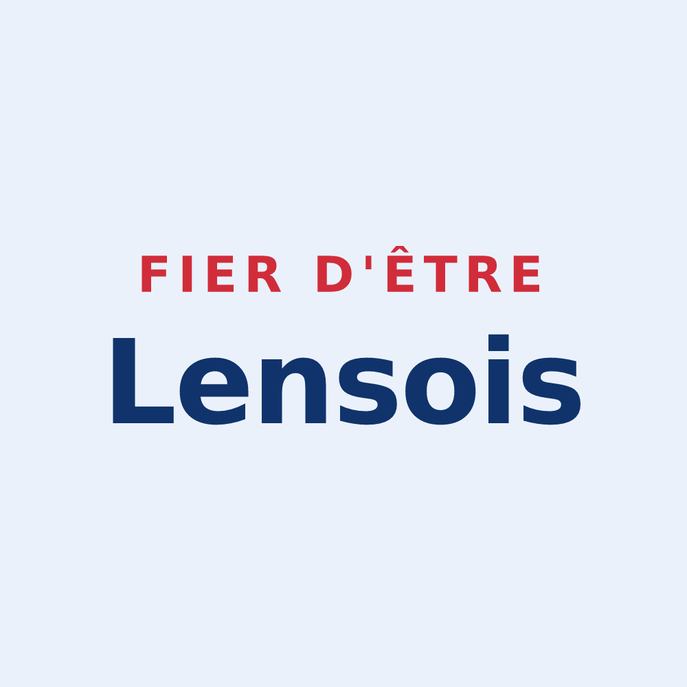 Sticker « Fier d'être Lensois » — design pour Lens