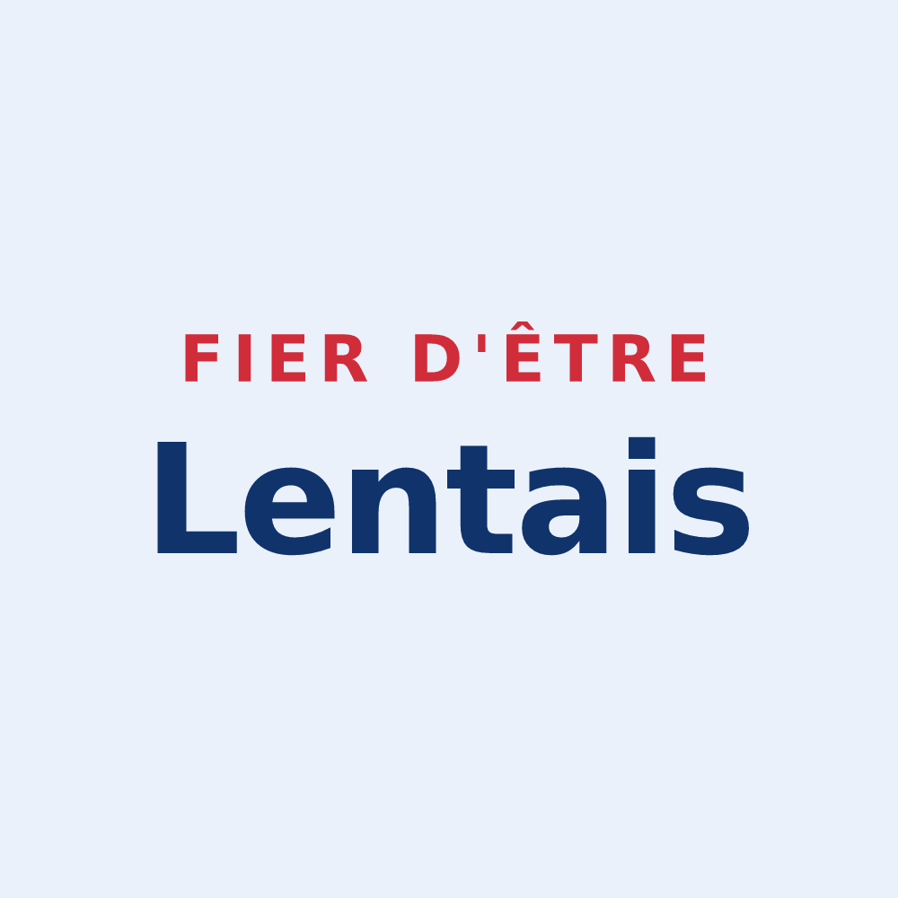 Sticker « Fier d'être Lentais » — design pour Lent
