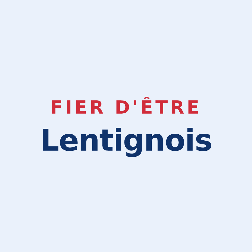 Sticker « Fier d'être Lentignois » — design pour Lentigny