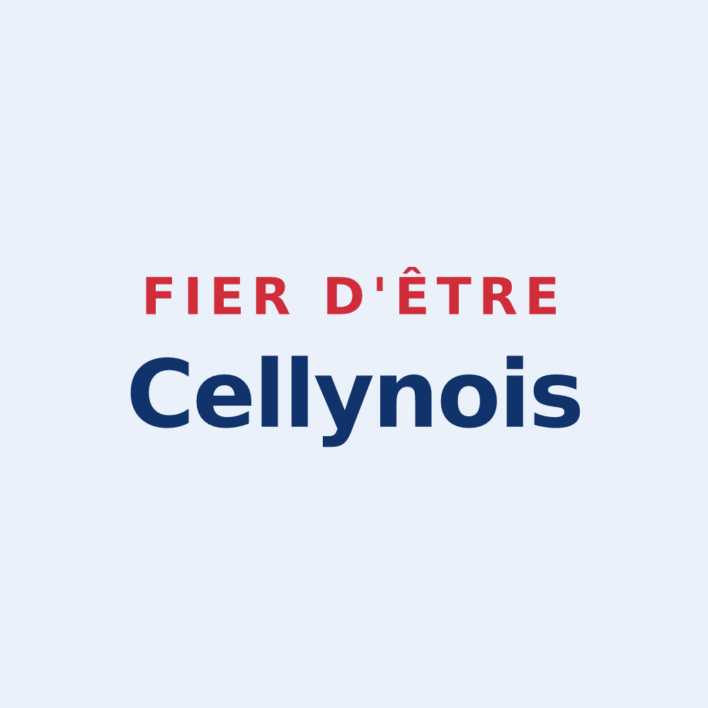 Sticker « Fier d'être Cellynois » — design pour Léoncel