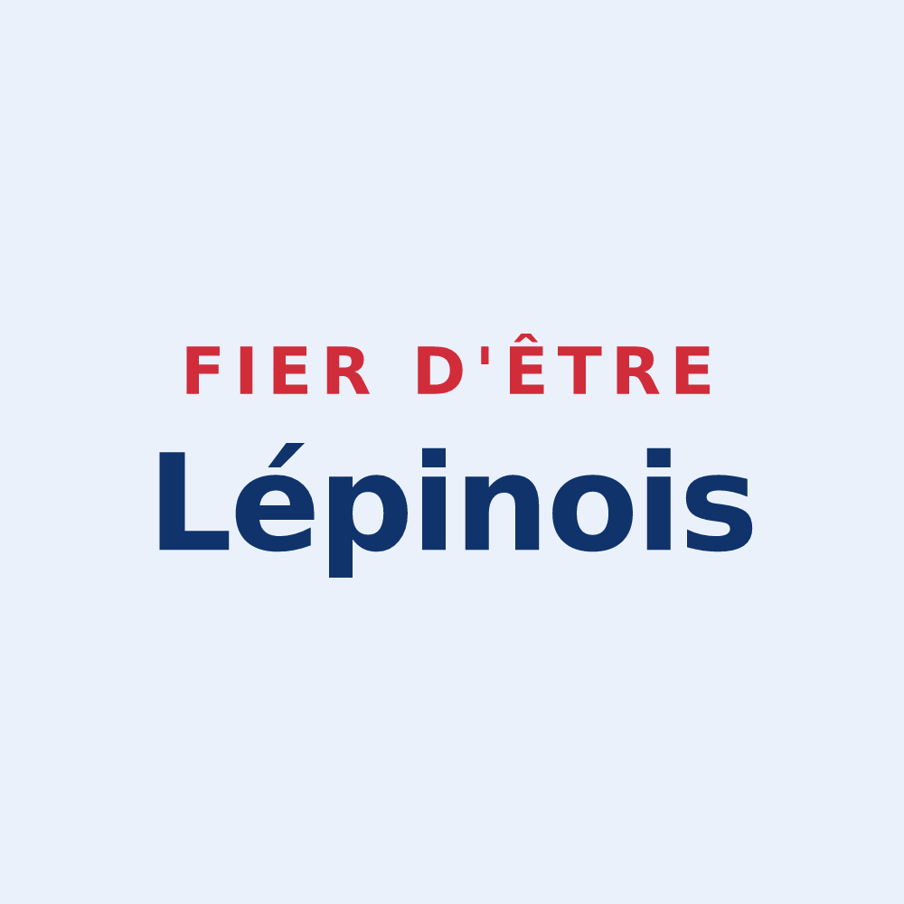Sticker « Fier d'être Lépinois » — design pour Lépin-le-Lac