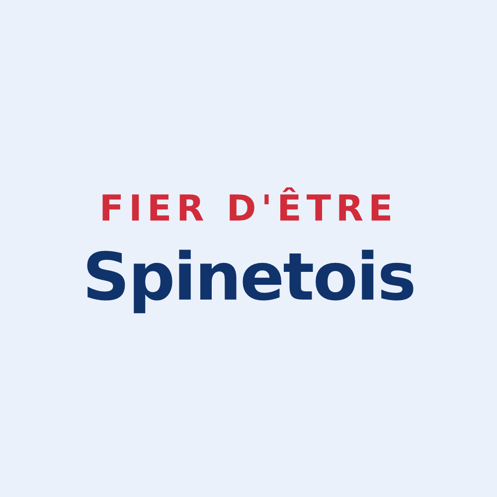 Sticker « Fier d'être Spinetois » — design pour Lépine