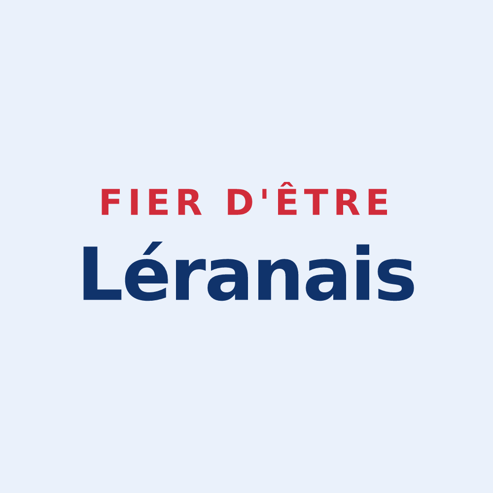 Sticker « Fier d'être Léranais » — design pour Léran