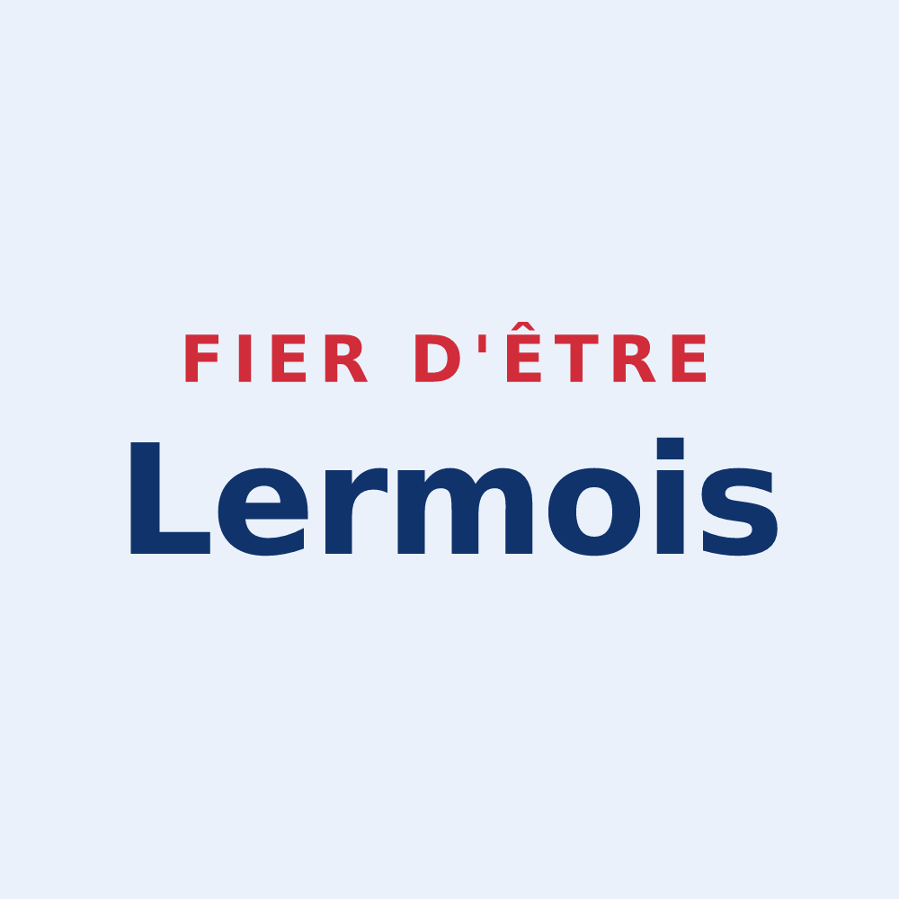 Sticker « Fier d'être Lermois » — design pour Lerm-et-Musset