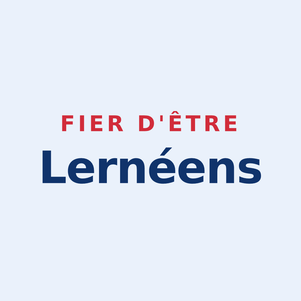 Sticker « Fier d'être Lernéens » — design pour Lerné