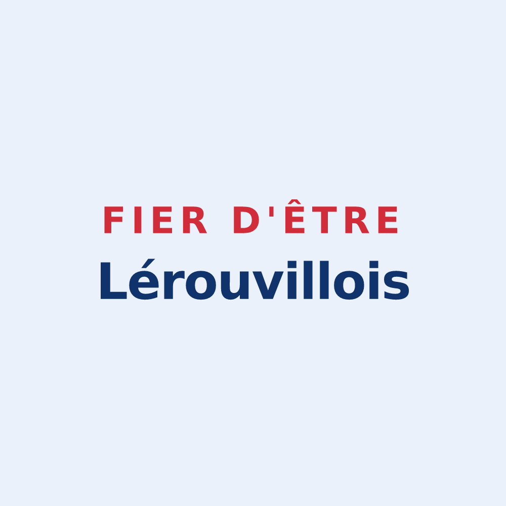 Sticker « Fier d'être Lérouvillois » — design pour Lérouville
