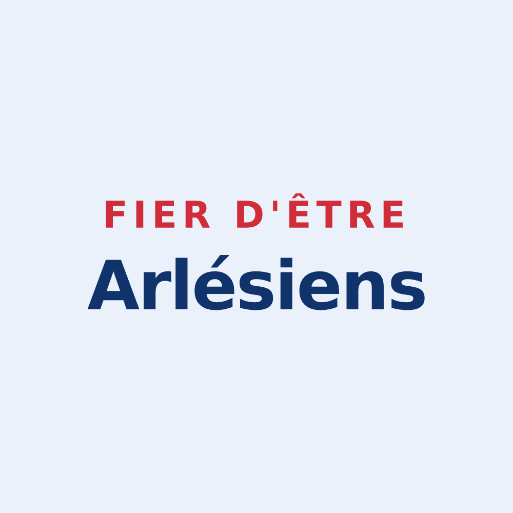 Sticker « Fier d'être Arlésiens » — design pour Les Anses-d'Arlet