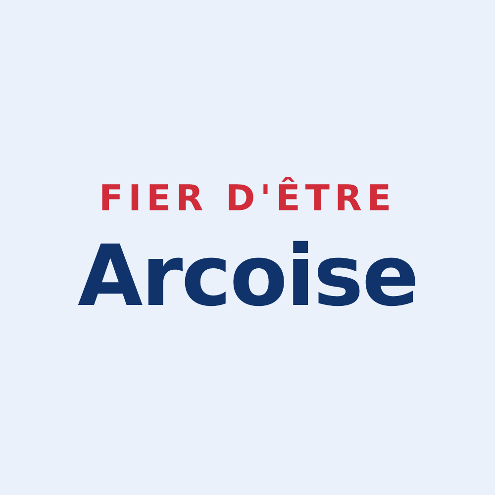 Sticker « Fier d'être Arcoise » — design pour Les Arcs