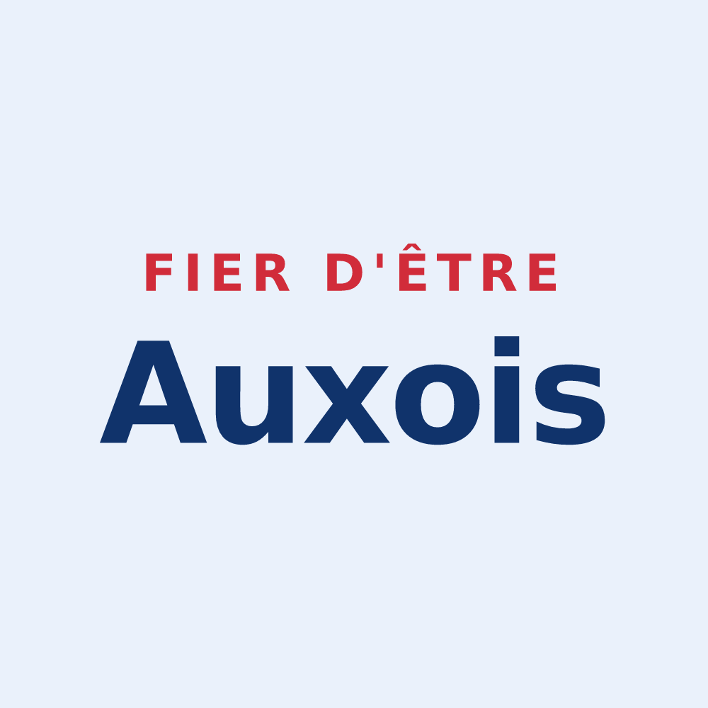 Sticker « Fier d'être Auxois » — design pour Les Auxons