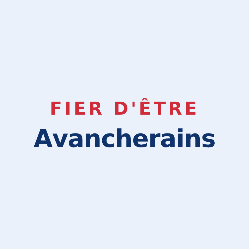 Sticker « Fier d'être Avancherains » — design pour Les Avanchers-Valmorel