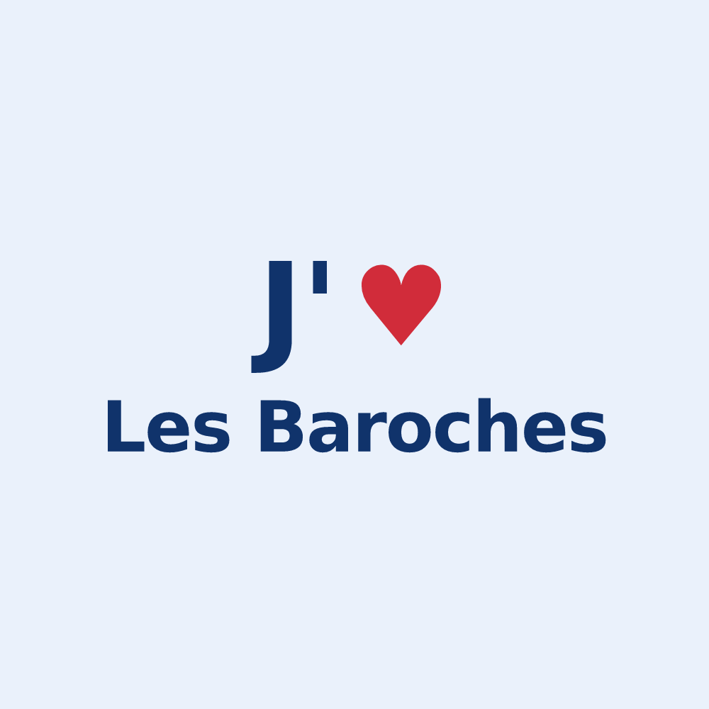 Sticker personnalisé Les Baroches — design J'aime Les Baroches