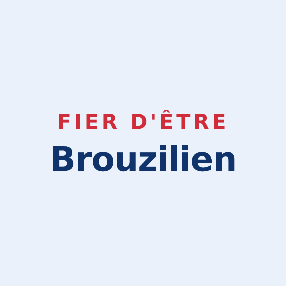 Sticker « Fier d'être Brouzilien » — design pour Les Brouzils