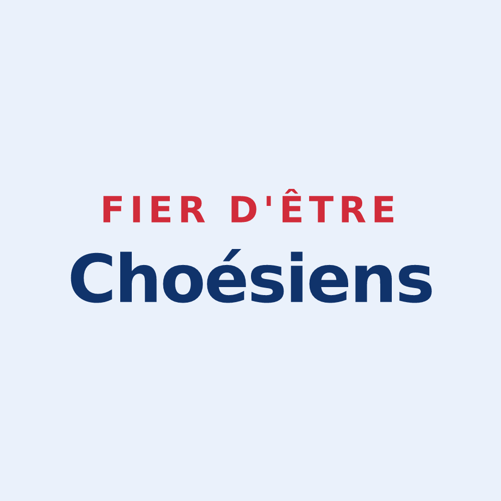 Sticker « Fier d'être Choésiens » — design pour Les Choux