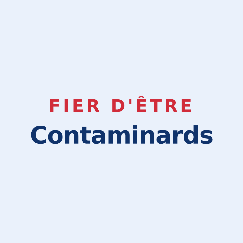 Sticker « Fier d'être Contaminards » — design pour Les Contamines-Montjoie