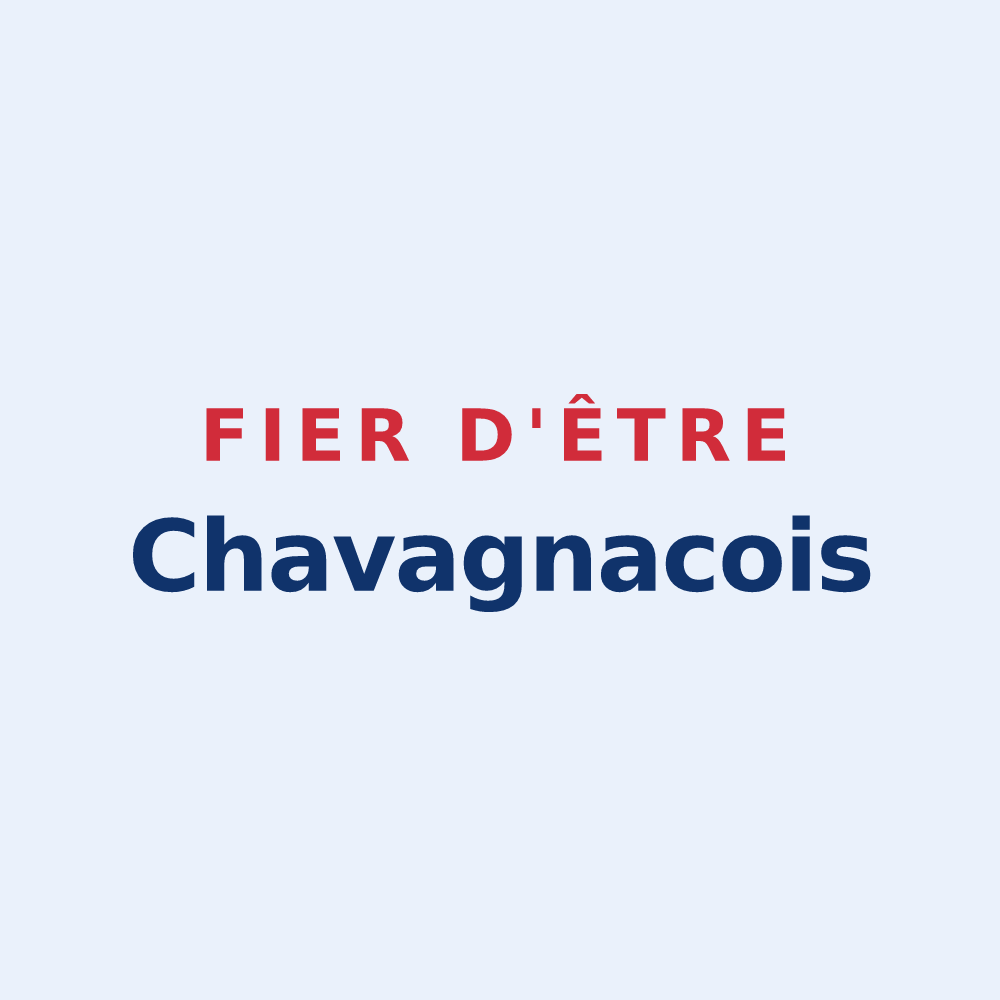 Sticker « Fier d'être Chavagnacois » — design pour Les Coteaux Périgourdins