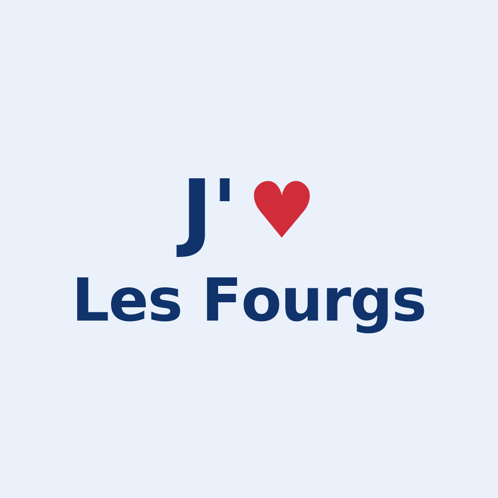 Sticker personnalisé Les Fourgs — design J'aime Les Fourgs