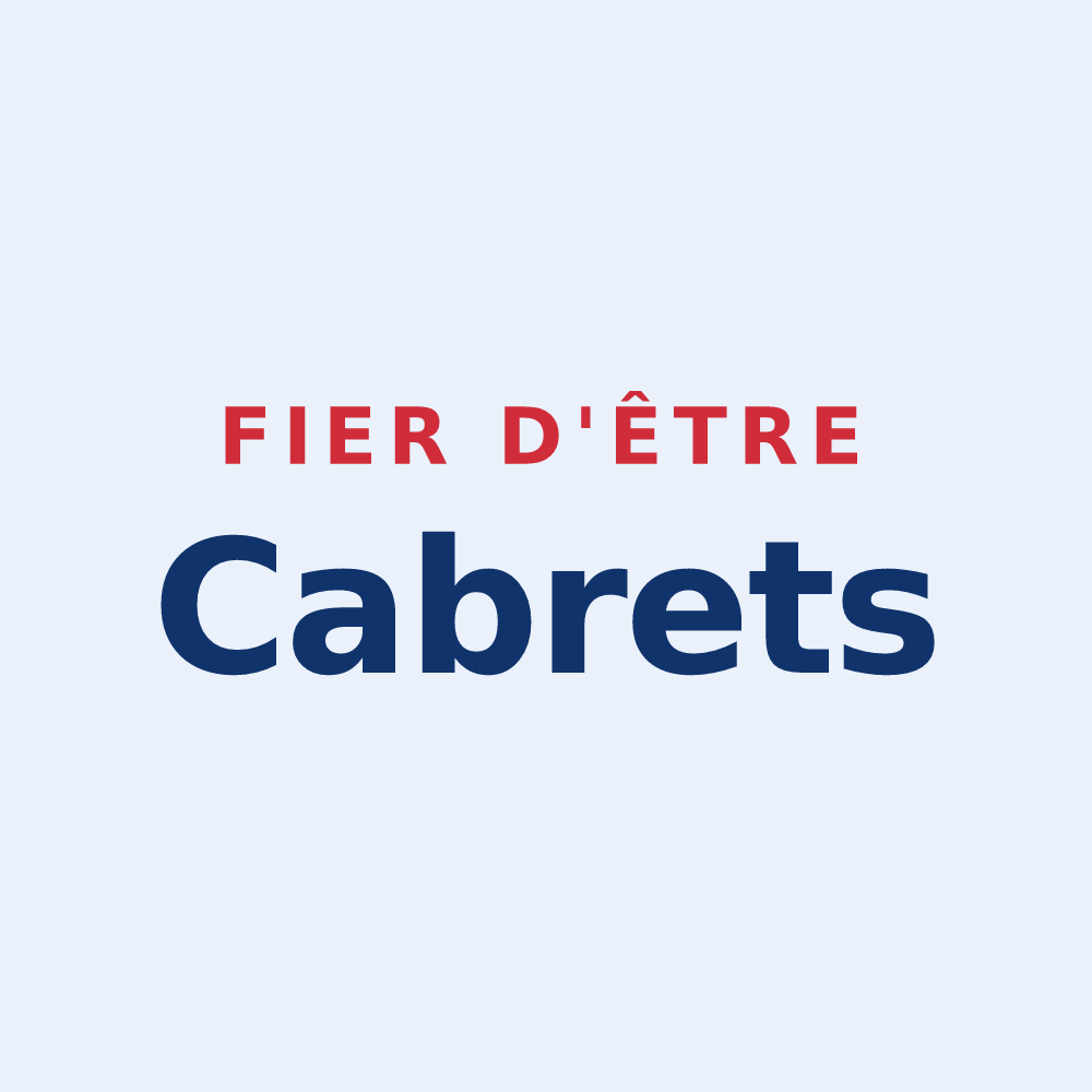 Sticker « Fier d'être Cabrets » — design pour Les Grandes-Armoises