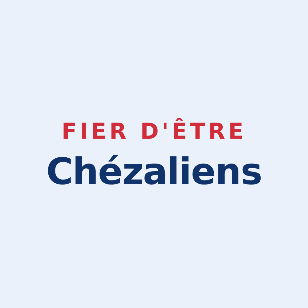 Sticker « Fier d'être Chézaliens » — design pour Les Grands-Chézeaux