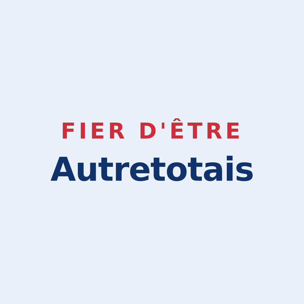 Sticker « Fier d'être Autretotais » — design pour Les Hauts-de-Caux