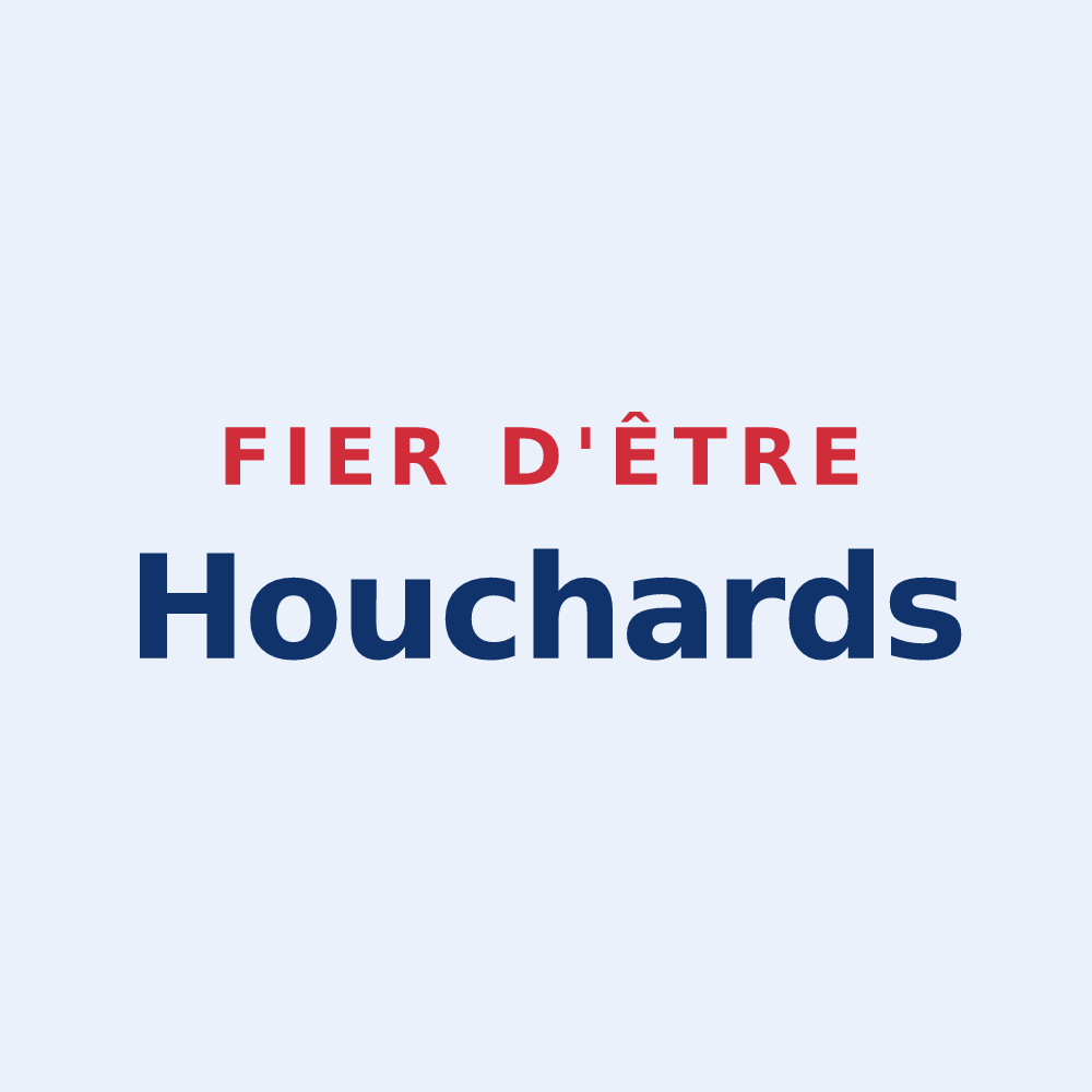 Sticker « Fier d'être Houchards » — design pour Les Houches