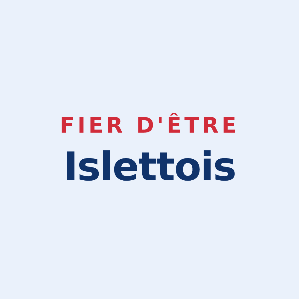 Sticker « Fier d'être Islettois » — design pour Les Islettes