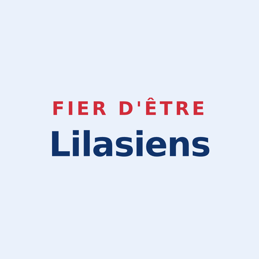 Sticker « Fier d'être Lilasiens » — design pour Les Lilas