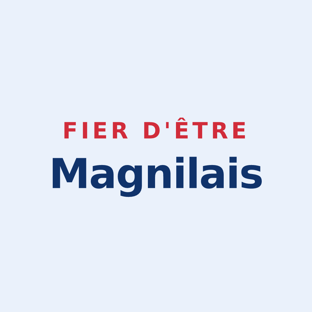 Sticker « Fier d'être Magnilais » — design pour Les Magnils-Reigniers