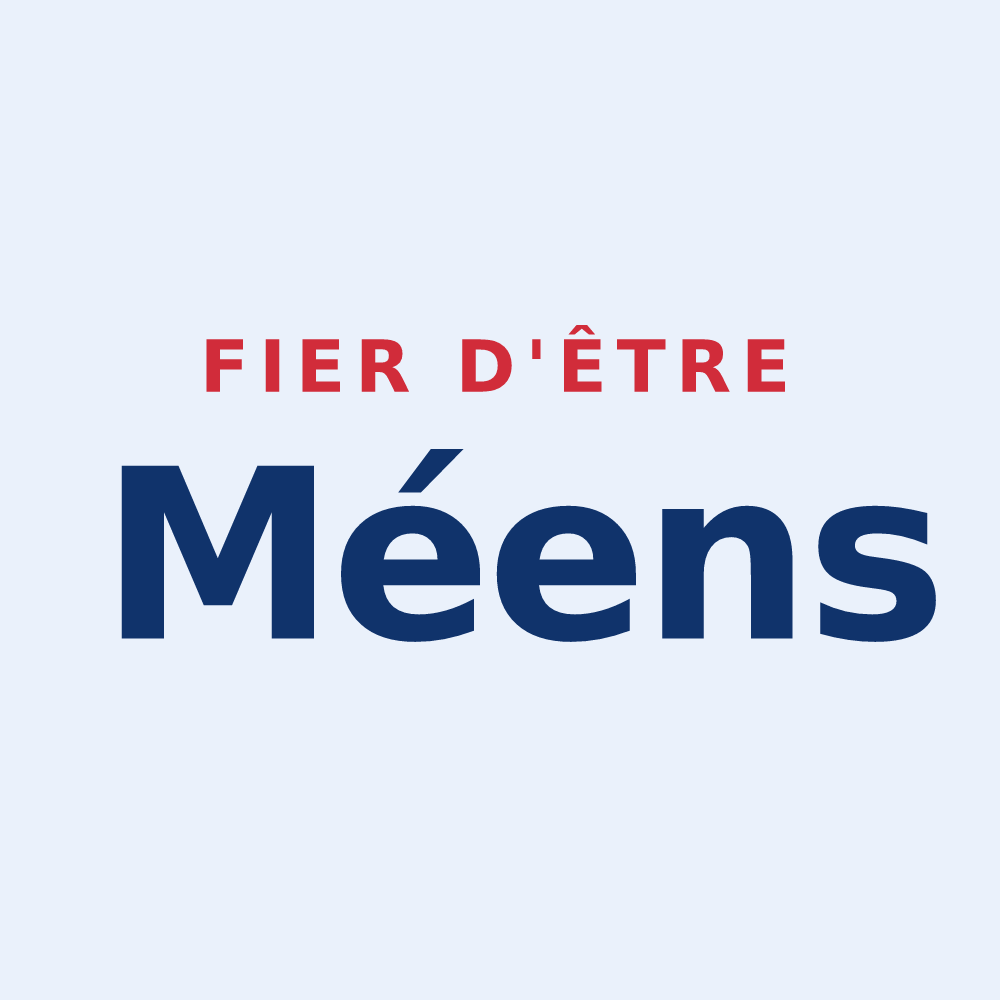 Sticker « Fier d'être Méens » — design pour Les Mées