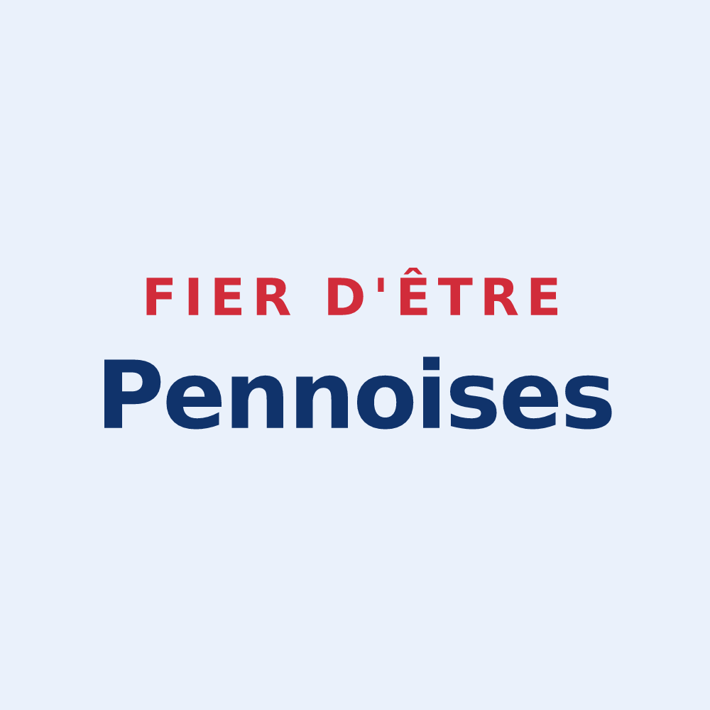 Sticker « Fier d'être Pennoises » — design pour Les Pennes-Mirabeau