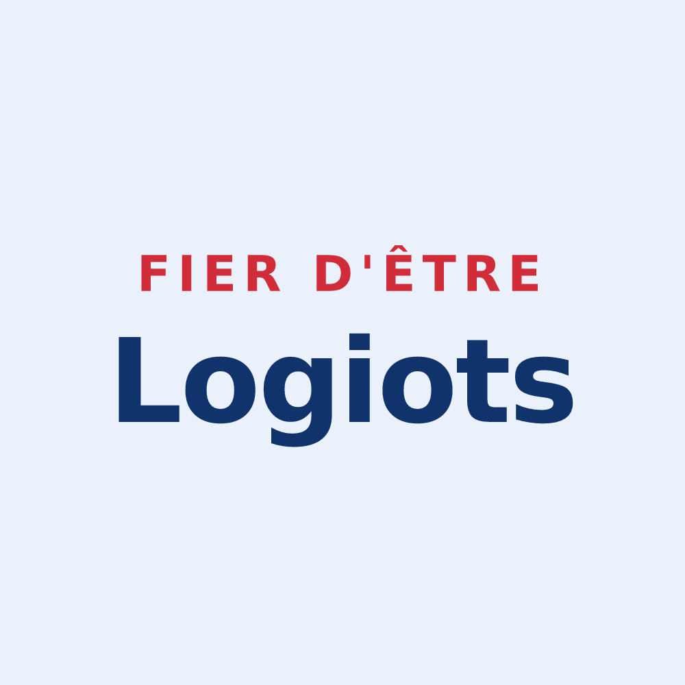 Sticker « Fier d'être Logiots » — design pour Les Petites-Loges