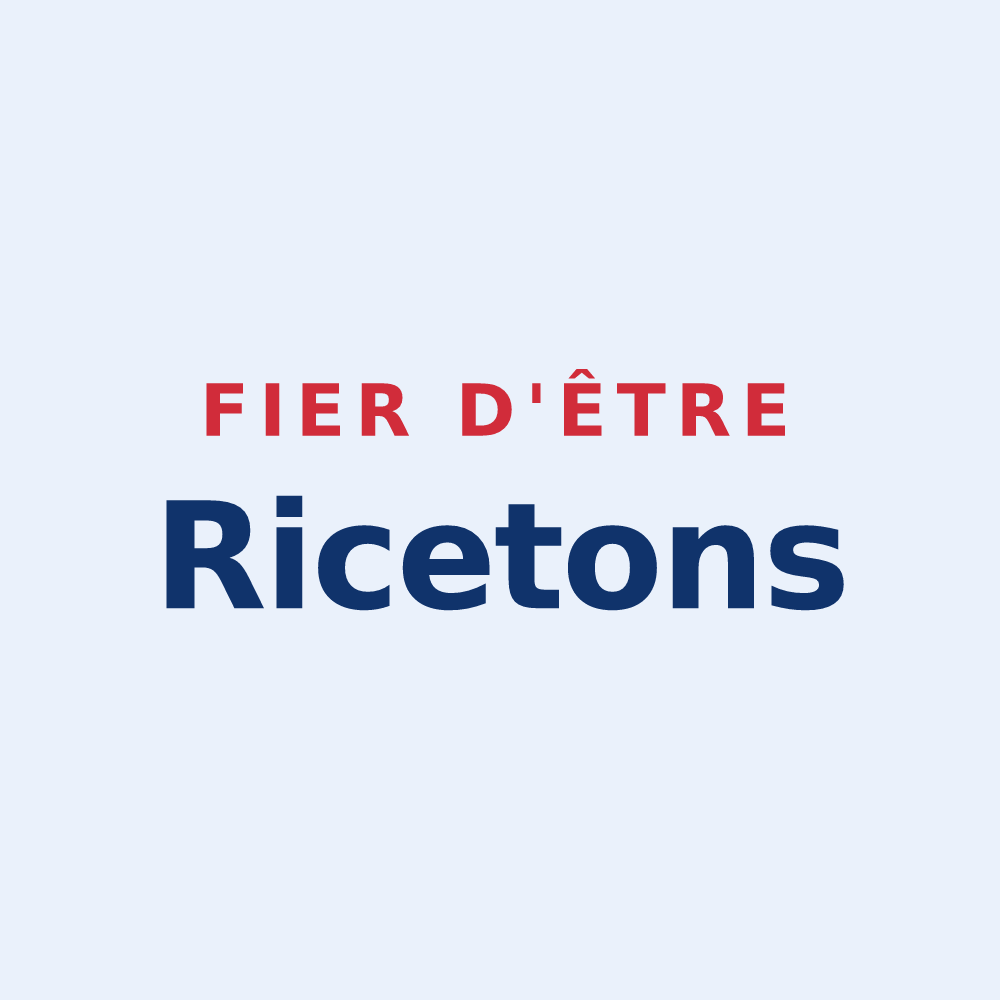 Sticker « Fier d'être Ricetons » — design pour Les Riceys
