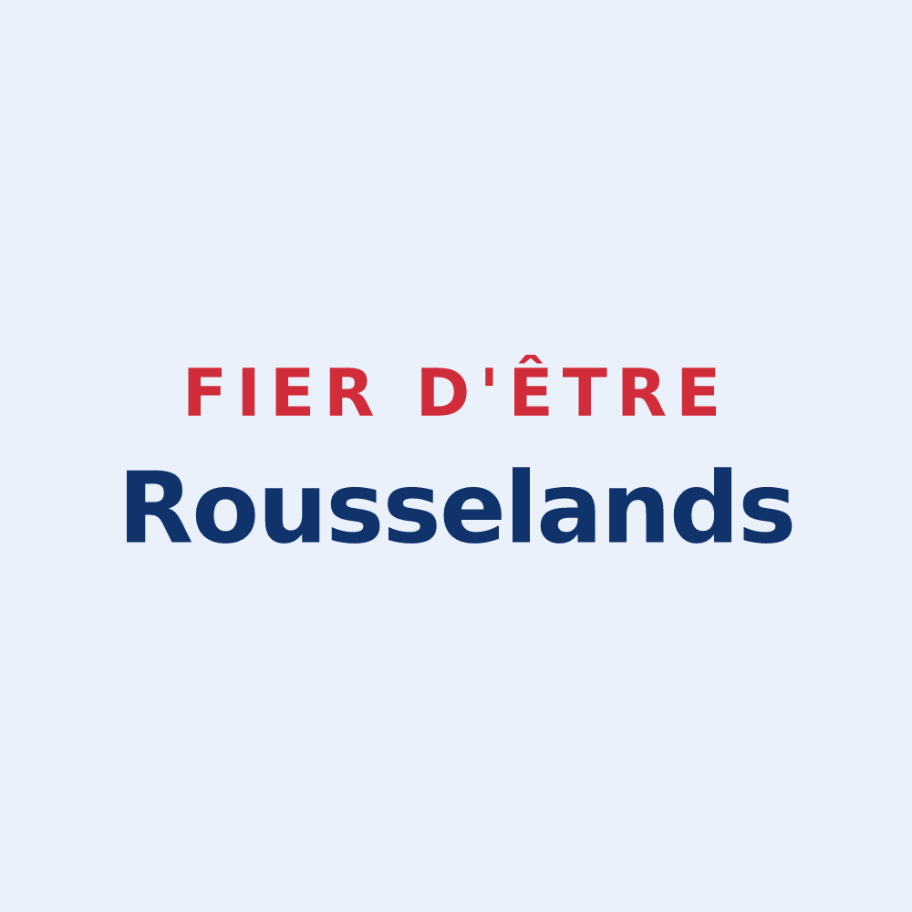 Sticker « Fier d'être Rousselands » — design pour Les Rousses