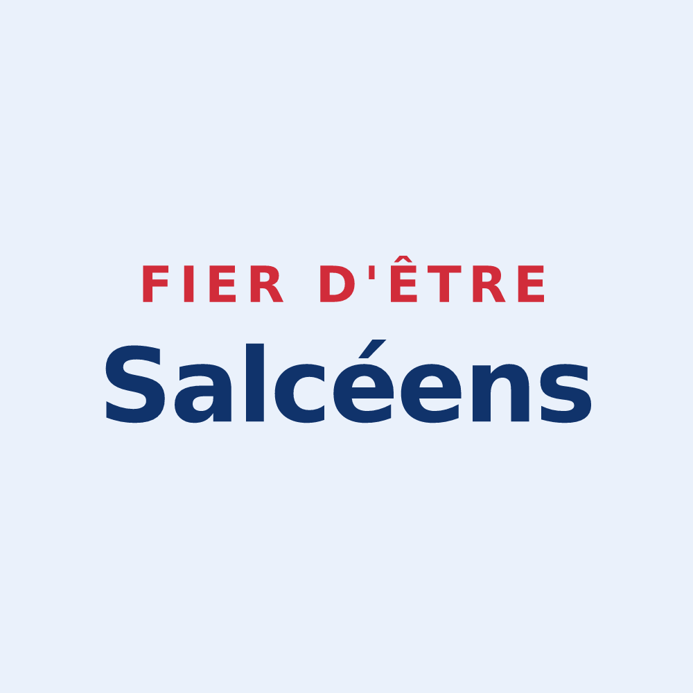 Sticker « Fier d'être Salcéens » — design pour Les Salces