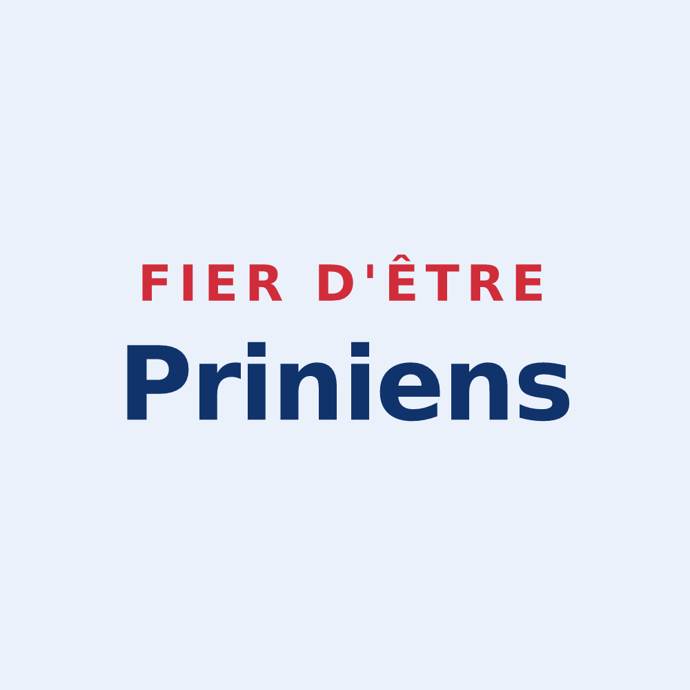 Sticker « Fier d'être Priniens » — design pour Les Touches-de-Périgny