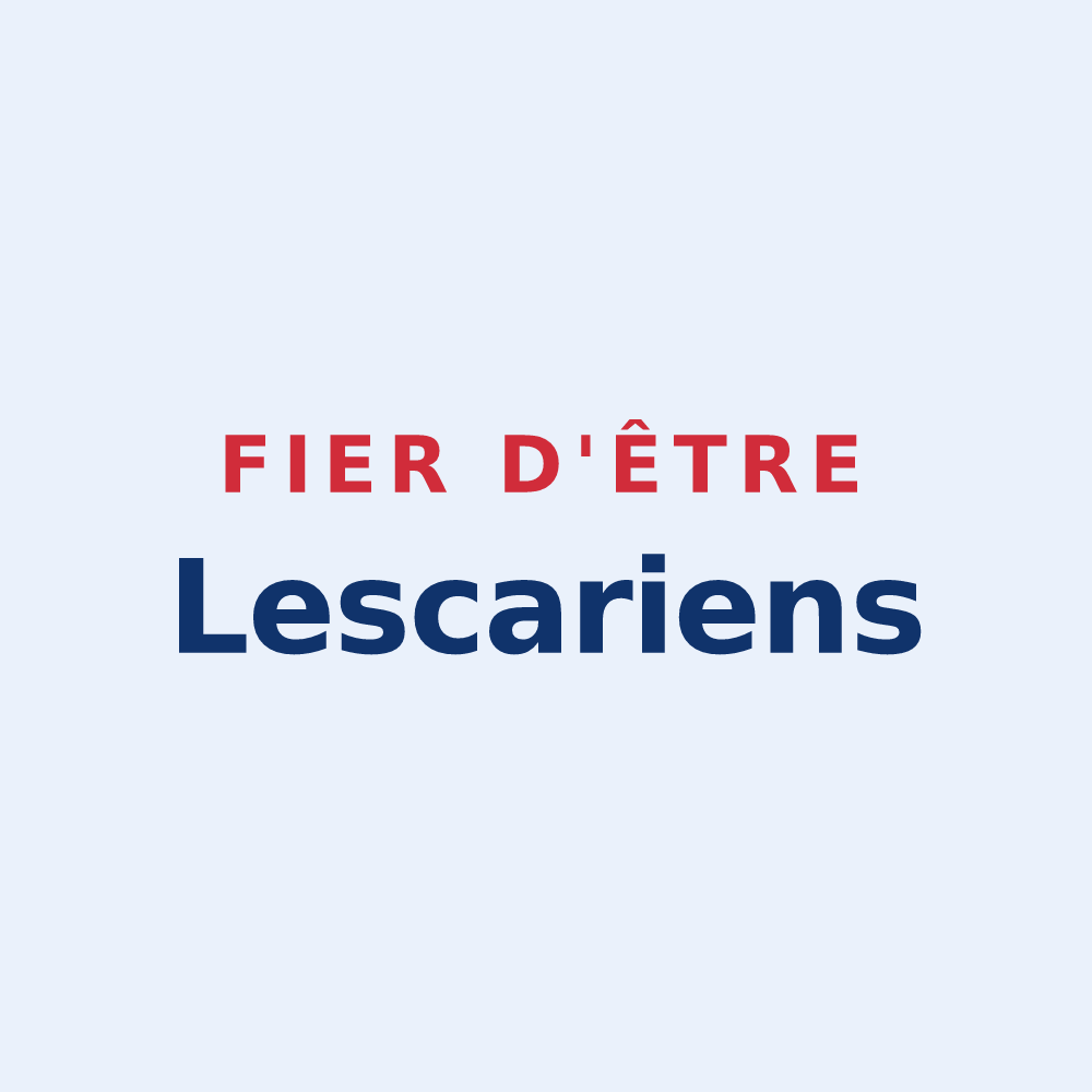 Sticker « Fier d'être Lescariens » — design pour Lescar