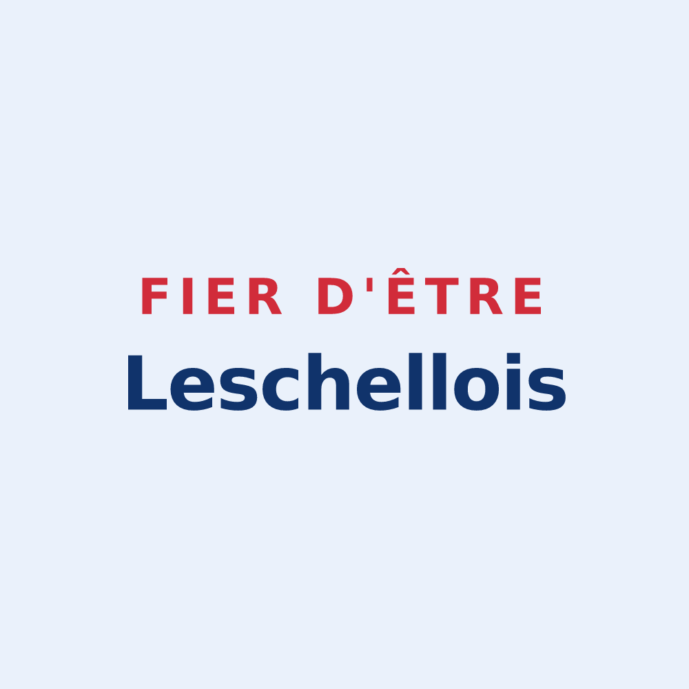 Sticker « Fier d'être Leschellois » — design pour Leschelle