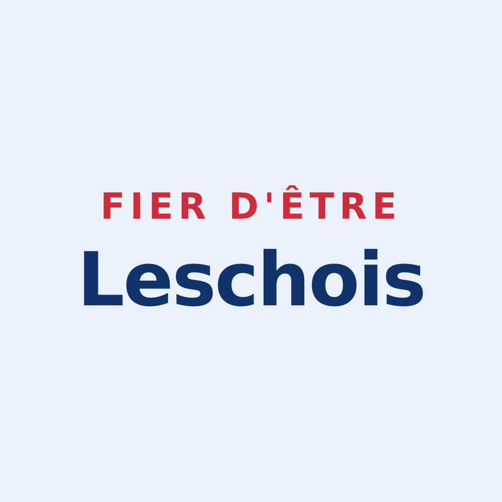 Sticker « Fier d'être Leschois » — design pour Lesches-en-Diois