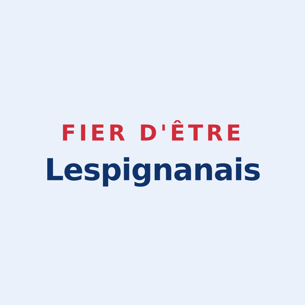 Sticker « Fier d'être Lespignanais » — design pour Lespignan