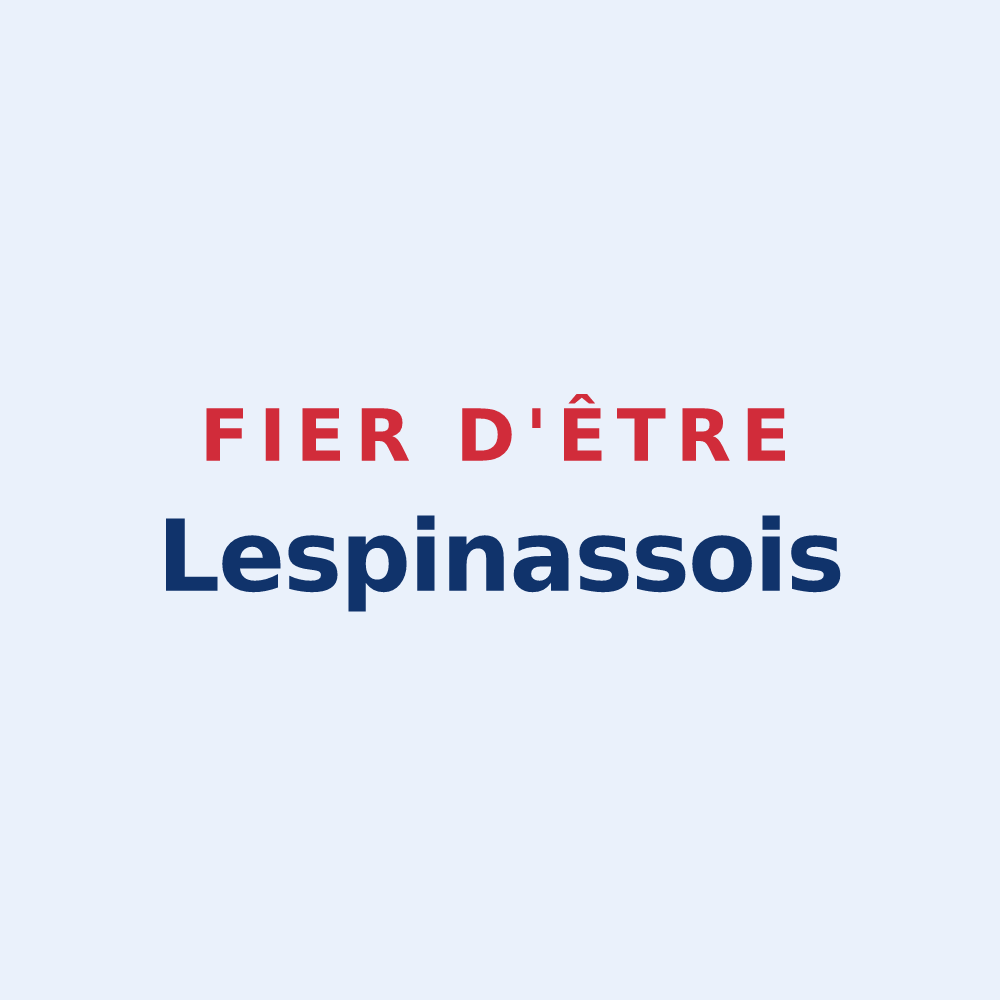 Sticker « Fier d'être Lespinassois » — design pour Lespinasse