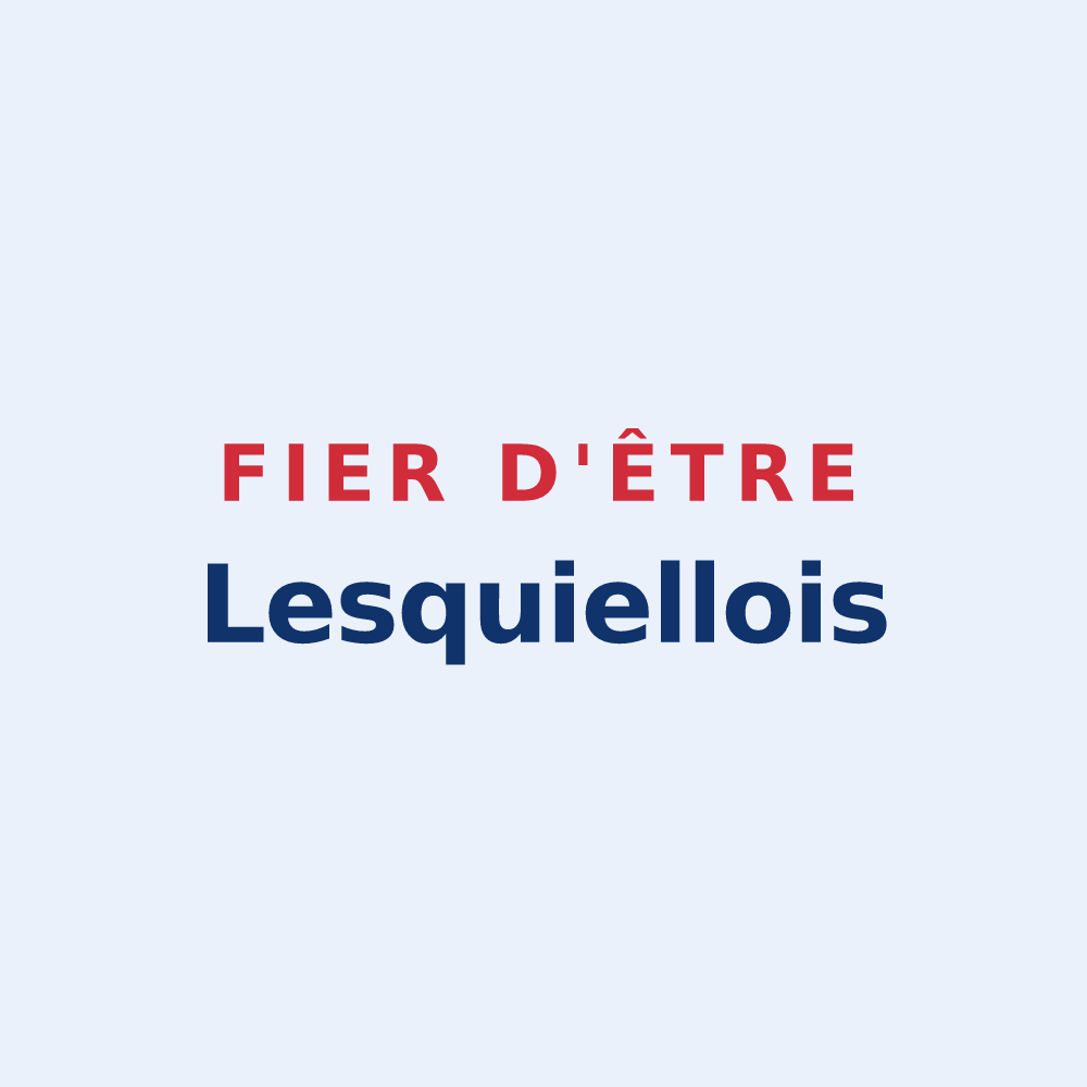 Sticker « Fier d'être Lesquiellois » — design pour Lesquielles-Saint-Germain