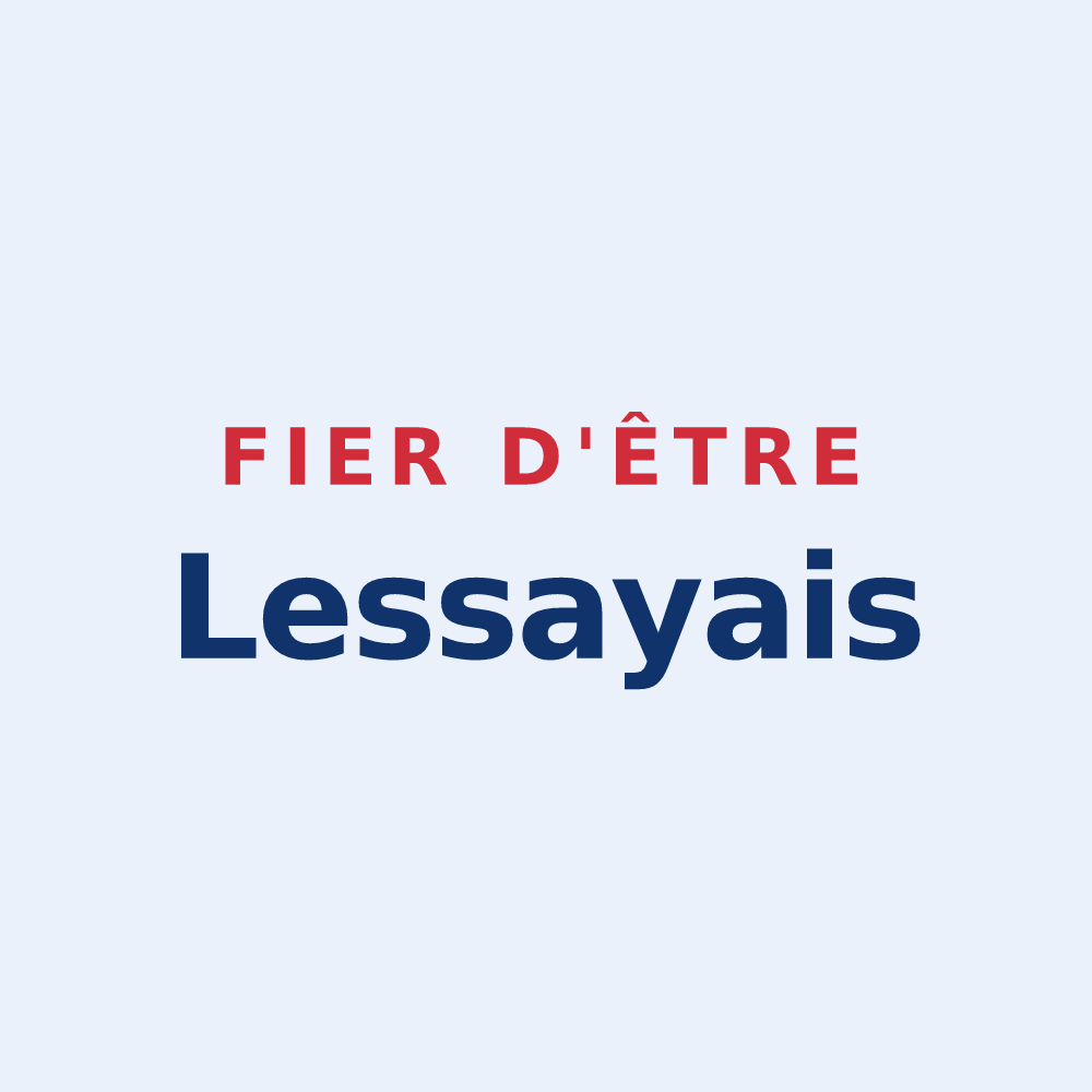 Sticker « Fier d'être Lessayais » — design pour Lessay