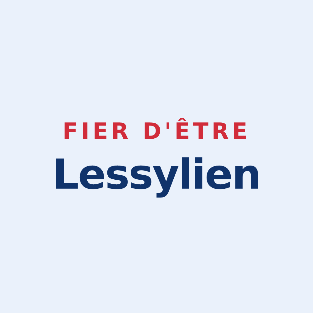 Sticker « Fier d'être Lessylien » — design pour Lessy