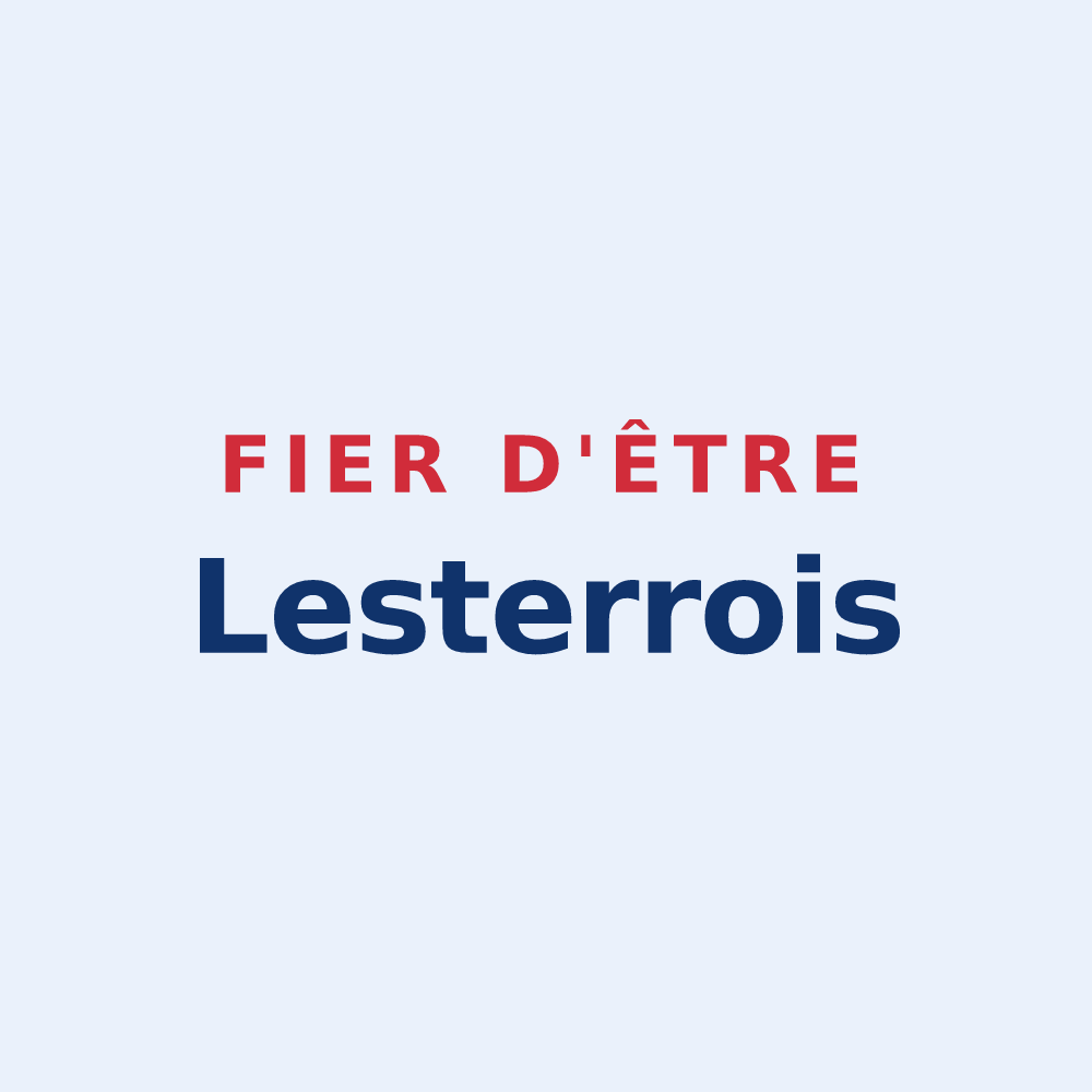 Sticker « Fier d'être Lesterrois » — design pour Lesterps